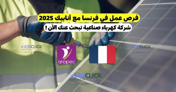 فرص عمل في فرنسا مع أنابيك
