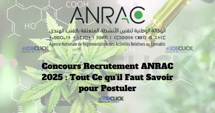 Concours Recrutement ANRAC 2025